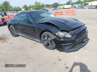 2022 Ford Mustang GT with VIN 1FA6P8CF5N5108599, listed as a IAAI auction lot 42095377 with 20,154 mi miles. Bid and sale history available at carsss.com. Image 1.