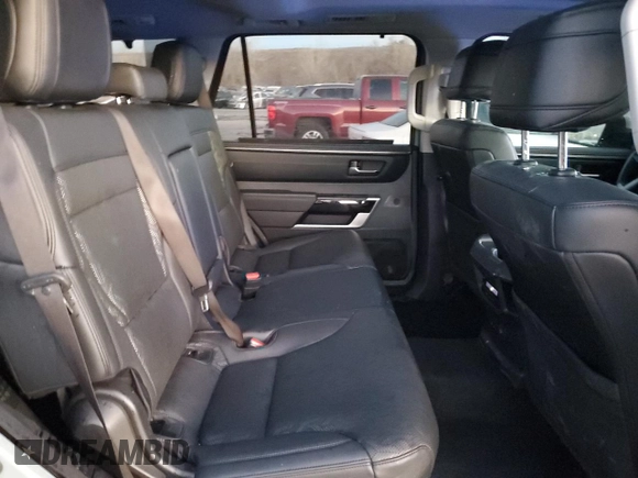 2023 Toyota Sequoia SR5 with VIN 7SVAAABA3PX003446, listed as a Copart auction lot 44369805 with 46,086 mi miles and Salvage Title. Bid and sale history available at carsss.com. Image 11.