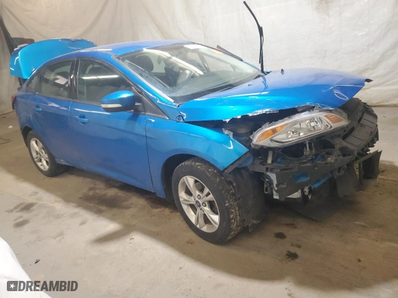 2014 Ford Focus SE with VIN 1FADP3F26EL156210, listed as a Copart auction lot 50603195 with 0 mi miles and Salvage Title. Bid and sale history available at carsss.com. Image 4.