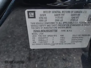 2014 Chevrolet Equinox LT z VIN 2GNALBEK2E6287736, wystawiony jako IAAI lot #42143457 z przebiegiem 227 545 mil mil oraz . Historia ofert i sprzedaży dostępna na DreamBid. Obrazek 8.