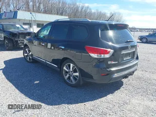 2015 Nissan Pathfinder SL with VIN 5N1AR2MM2FC618166, listed as a IAAI auction lot 41827244 with 60,505 mi miles and . Bid and sale history available at DreamBid. Image 3.