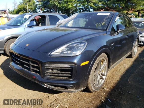 2021 Porsche Cayenne E-Hybrid Hybrid with VIN WP1BE2AY0MDA44278, listed as a Copart auction lot 53202492 with Not provided miles and . Bid and sale history available at DreamBid. Image 2.