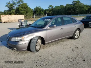 2006 Hyundai Azera SE with VIN KMHFC46F96A118552, listed as a Copart auction lot 50934395 with 122,210 mi miles and Salvage Title. Bid and sale history available at DreamBid. Image 1.