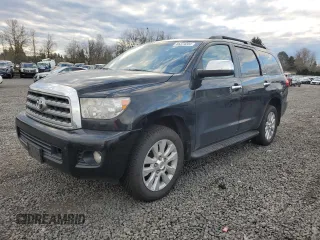 2008 Toyota Sequoia Platinum with VIN 5TDBY67A88S007953, listed as a Copart auction lot 85374204 with 183,832 mi miles and Salvage Title. Bid and sale history available at carsss.com. Image 1.