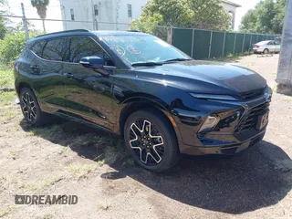 2024 Chevrolet Blazer RS с VIN 3GNKBERS6RS240185, выставлен на аукционе IAAI как лот 41981270 с пробегом Не указан миль и . История ставок и продаж доступна на DreamBid. Изображение 1.