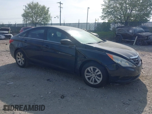 2011 Hyundai Sonata GLS with VIN 5NPEB4AC3BH158080, listed as a IAAI auction lot 42126511 with 176,000 mi miles and . Bid and sale history available at carsss.com. Image 1.