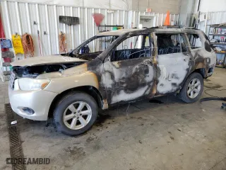 2008 Toyota Highlander with VIN JTEES41A282106993, listed as a Copart auction lot 46163615 with 0 mi miles and Non Repairable. Bid and sale history available at carsss.com. Image 1.