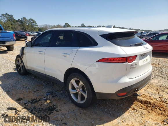 2017 Jaguar F-Pace 35t Premium with VIN SADCJ2BV2HA050455, listed as a Copart auction lot 48527335 with Not Provided miles and Salvage Title. Bid and sale history available at DreamBid. Image 2.