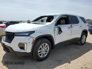 2023 Chevrolet Traverse LS with VIN 1GNERLKW7PJ272541, listed as a Copart auction lot 50503305 with 12,234 mi miles and Clean Title. Bid and sale history available at carsss.com. Image 1.