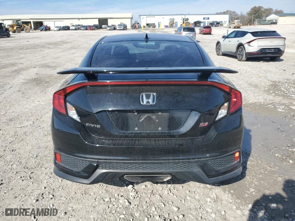 2019 Honda Civic Si Coupe with VIN 2HGFC3A59KH750557, listed as a Copart auction lot 81241774 with 101,054 mi miles and Salvage Title. Bid and sale history available at carsss.com. Image 6.