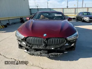 2020 BMW 8 Series 840i with VIN WBAAE2C05LCD13691, listed as a Copart auction lot 72885664 with 28,107 mi miles and Salvage Title. Bid and sale history available at carsss.com. Image 14.
