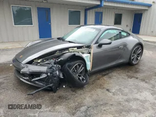 2022 Porsche 911 Carrera with VIN WP0AA2A97NS205224, listed as a Copart auction lot 59531615 with 11,579 mi miles and Salvage title. Bid and sale history available at DreamBid. Image 1.