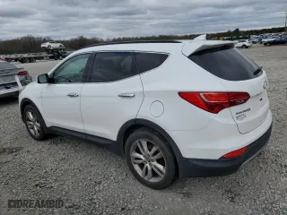 2013 Hyundai Santa Fe 2.0T Sport with VIN 5XYZUDLA4DG100691, listed as a Copart auction lot 49961595 with 107,812 mi miles and Salvage Title. Bid and sale history available at carsss.com. Image 2.