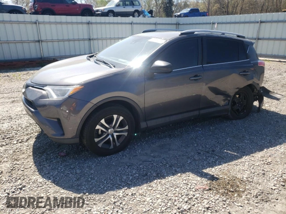 2018 Toyota RAV4 LE with VIN 2T3ZFREV3JW481034, listed as a Copart auction lot 50319225 with 143,235 mi miles and Salvage Title. Bid and sale history available at carsss.com. Image 1.