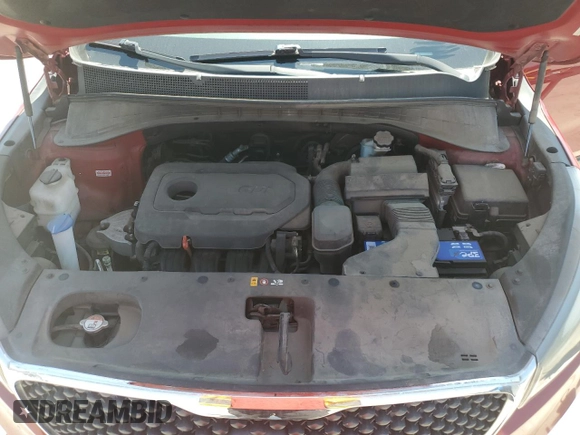 2016 Kia Sorento LX with VIN 5XYPG4A37GG087068, listed as a Copart auction lot 52555575 with 75,223 mi miles and Salvage Title. Bid and sale history available at carsss.com. Image 12.