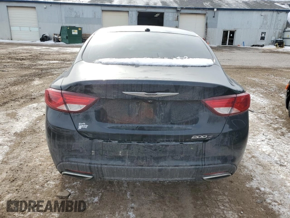 2016 Chrysler 200 S with VIN 1C3CCCBG1GN192983, listed as a Copart auction lot 42837455 with 100,883 mi miles and Clean Title. Bid and sale history available at carsss.com. Image 6.