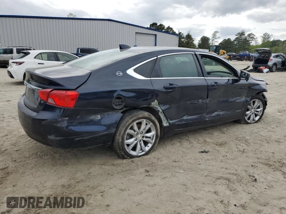 2018 Chevrolet Impala LT with VIN 2G1105S30J9172067, listed as a Copart auction lot 52317895 with 152,083 mi miles and Clean Title. Bid and sale history available at DreamBid. Image 3.