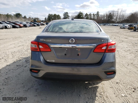 2019 Nissan Sentra SV with VIN 3N1AB7AP5KL602968, listed as a Copart auction lot 48366855 with 30,665 mi miles and Salvage Title. Bid and sale history available at carsss.com. Image 6.