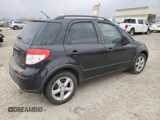 2007 Suzuki SX4 with VIN JS2YB413075100843, listed as a Copart auction lot 48932125 with 209,663 mi miles and Salvage Title. Bid and sale history available at carsss.com. Image 3.