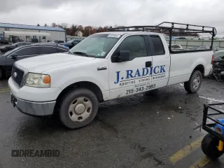 2008 Ford F-150 XL with VIN 1FTVX12508KE42177, listed as a Copart auction lot 81934854 with 195,046 mi miles and Clean title. Bid and sale history available at DreamBid. Image 1.