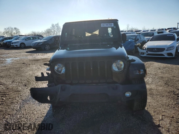 2020 Jeep Wrangler Unlimited Sport with VIN 1C4HJXDN9LW163116, listed as a Copart auction lot 82769764 with 75,092 mi miles and Salvage title. Bid and sale history available at DreamBid. Image 5.