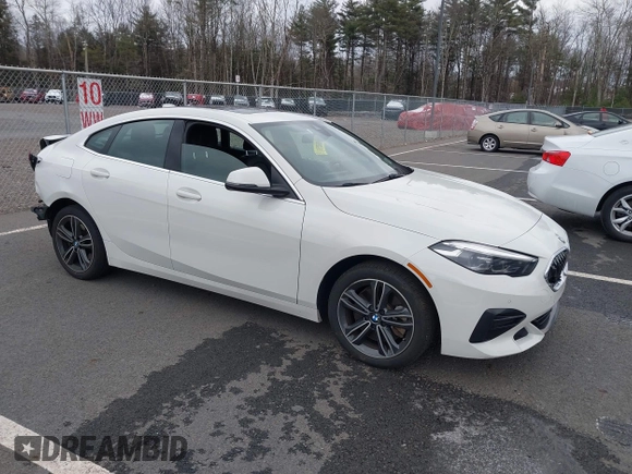 2022 BMW 2 Series 228i xDrive with VIN WBA73AK02N7K41031, listed as a IAAI auction lot 40987916 with 24,966 mi miles. Bid and sale history available at carsss.com. Image 1.