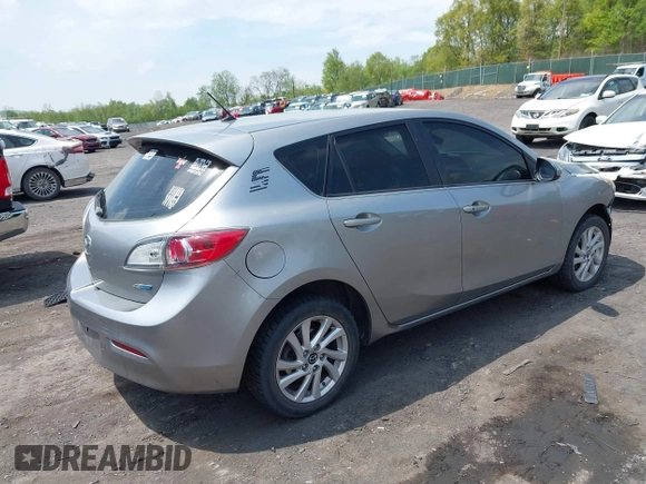 2013 Mazda 3 i Touring with VIN JM1BL1L74D1819981, listed as a IAAI auction lot 42212015 with 225,059 mi miles and . Bid and sale history available at DreamBid. Image 4.