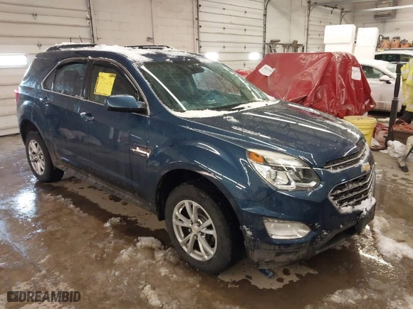 2016 Chevrolet Equinox LT with VIN 2GNFLFEK6G6297637, listed as a IAAI auction lot 41443064 with 78,987 mi miles. Bid and sale history available at carsss.com. Image 1.