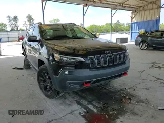 2019 Jeep Cherokee Trailhawk with VIN 1C4PJMBN7KD374676, listed as a Copart auction lot 51504125 with 34,323 mi miles and Salvage Title. Bid and sale history available at DreamBid. Image 11.