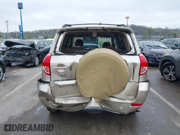 2008 Toyota RAV4 with VIN JTMZD33V486063860, listed as a IAAI auction lot 41985051 with 133,451 mi miles. Bid and sale history available at carsss.com. Image 16.