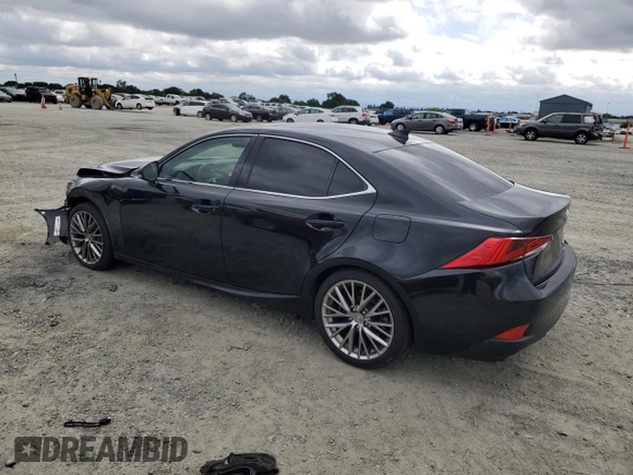 2017 Lexus IS with VIN JTHBA1D27H5054352, listed as a Copart auction lot 54737955 with 71,141 mi miles and Salvage Title. Bid and sale history available at carsss.com. Image 2.
