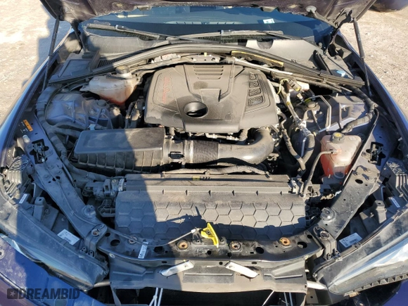 2019 Alfa Romeo Giulia Ti with VIN ZARFAMBN1K7601103, listed as a Copart auction lot 46832615 with 66,361 mi miles and Salvage Title. Bid and sale history available at carsss.com. Image 12.