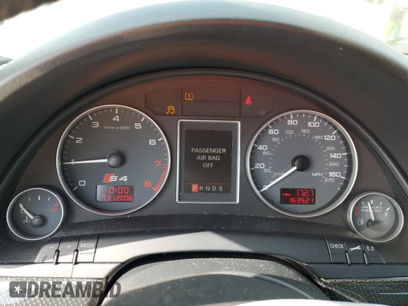 2007 Audi S4 z VIN WAUGL78E57A205295, wystawiony jako Copart lot #53499095 z przebiegiem 163 521 mil mil oraz Tytuł czysty. Historia ofert i sprzedaży dostępna na DreamBid. Obrazek 9.
