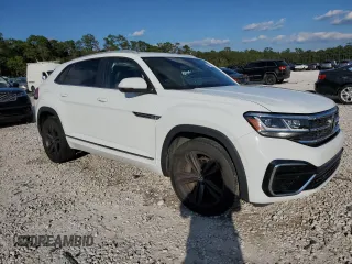 2021 Volkswagen Atlas SE with VIN 1V2RE2CA1MC216029, listed as a Copart auction lot 80369864 with 67,319 mi miles and Salvage title. Bid and sale history available at DreamBid. Image 4.