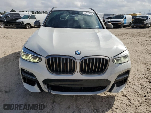 2020 BMW X3 M40i with VIN 5UXTY9C00L9C93079, listed as a Copart auction lot 44210585 with 53,087 mi miles and Salvage Title. Bid and sale history available at DreamBid. Image 5.