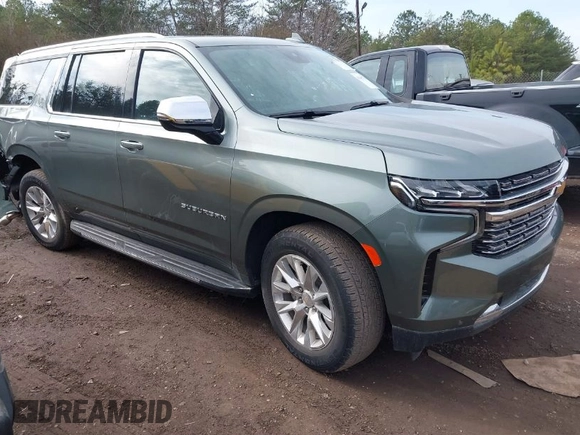 2023 Chevrolet Suburban Premier with VIN 1GNSCFKD3PR519575, listed as a IAAI auction lot 41467325 with 18,007 mi miles and . Bid and sale history available at DreamBid. Image 1.