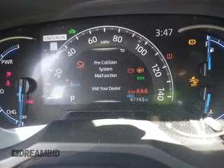 2023 Toyota RAV4 Hybrid XLE Premium with VIN JTMB6RFV4PD098886, listed as a IAAI auction lot 42112706 with 47,743 mi miles and . Bid and sale history available at DreamBid. Image 16.
