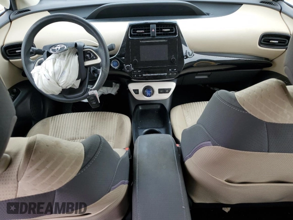 2016 Toyota Prius Four with VIN JTDKARFU8G3514918, listed as a Copart auction lot 54503755 with Not Provided miles and Salvage Title. Bid and sale history available at DreamBid. Image 8.