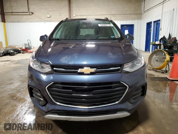 2018 Chevrolet Trax LT with VIN 3GNCJPSB9JL312184, listed as a Copart auction lot 53900735 with 49,962 mi miles and Salvage Title. Bid and sale history available at carsss.com. Image 5.