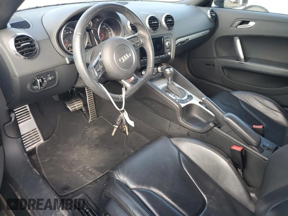 2014 Audi TT Premium Plus with VIN TRUSFAFKXE1004232, listed as a Copart auction lot 58706175 with 113,835 mi miles and Salvage title. Bid and sale history available at DreamBid. Image 8.