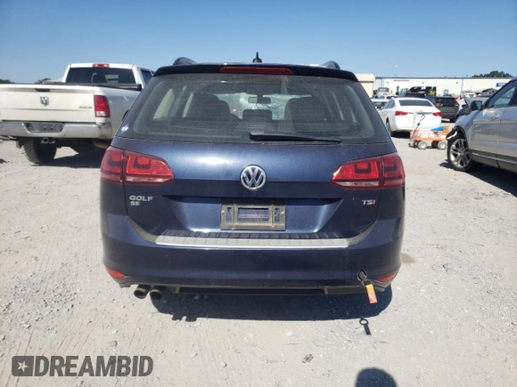 2016 Volkswagen Golf SportWagen TSI S with VIN 3VWC17AU4GM508206, listed as a Copart auction lot 75490134 with 112,254 mi miles and Clean Title. Bid and sale history available at carsss.com. Image 6.
