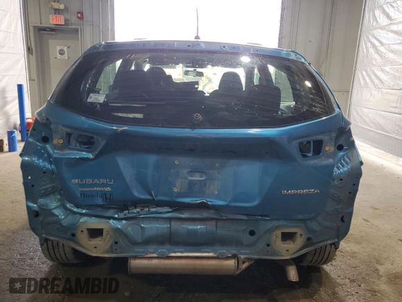2018 Subaru Impreza с VIN 4S3GTAA68J3731029, выставлен на аукционе Copart как лот 55646715 с пробегом 69 340 миль миль и Списание • Salvage title. История ставок и продаж доступна на DreamBid. Изображение 6.