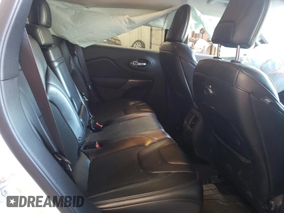 2019 Jeep Cherokee Latitude Plus with VIN 1C4PJMLB4KD258338, listed as a Copart auction lot 46656205 with 0 mi miles and Salvage Title. Bid and sale history available at carsss.com. Image 10.