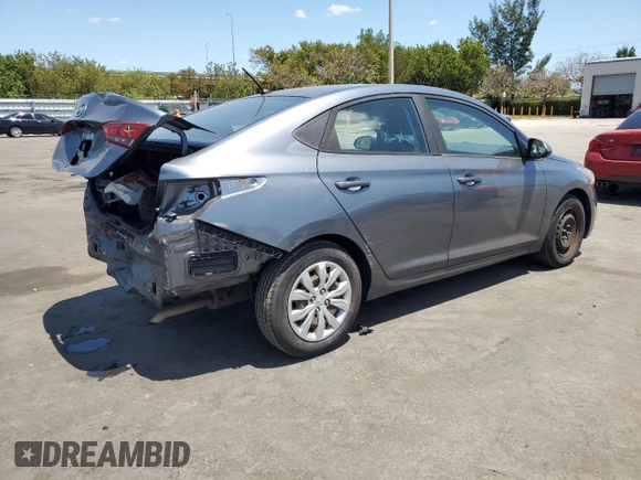 2019 Hyundai Accent SE with VIN 3KPC24A3XKE080702, listed as a Copart auction lot 51000355 with 92,614 mi miles and Non Repairable. Bid and sale history available at carsss.com. Image 3.