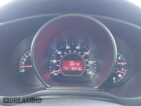 2016 Kia Soul with VIN KNDJN2A20G7275029, listed as a IAAI auction lot 41691550 with 83,416 mi miles. Bid and sale history available at carsss.com. Image 7.