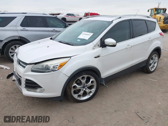 2015 Ford Escape Titanium with VIN 1FMCU0J98FUC07537, listed as a IAAI auction lot 41440462 with 233,924 mi miles. Bid and sale history available at carsss.com. Image 2.