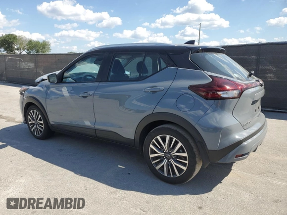 2022 Nissan Kicks SV with VIN 3N1CP5CV7NL491953, listed as a Copart auction lot 50599755 with 43,173 mi miles and Salvage Title. Bid and sale history available at DreamBid. Image 2.