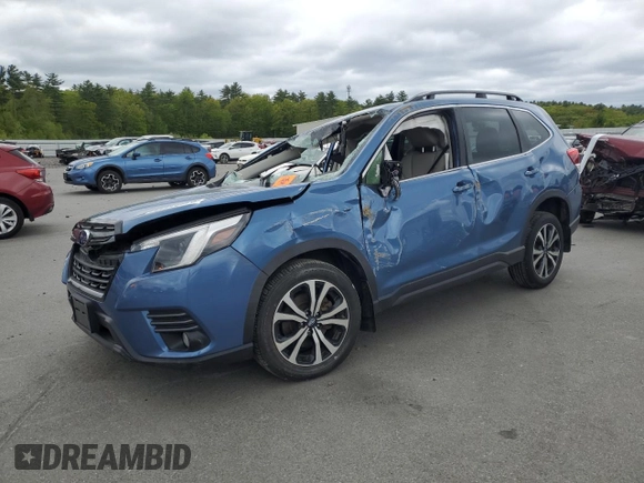 2023 Subaru Forester Limited with VIN JF2SKAPC0PH548604, listed as a Copart auction lot 57770975 with Not provided miles and Salvage title. Bid and sale history available at DreamBid. Image 1.
