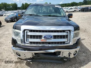 2014 Ford F-150 XL with VIN 1FTFW1EF4EKD49721, listed as a Copart auction lot 61695615 with 217,493 mi miles and Salvage title. Bid and sale history available at DreamBid. Image 5.