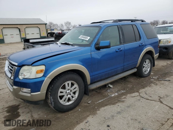 2010 Ford Explorer Eddie Bauer with VIN 1FMEU7EEXAUA67217, listed as a Copart auction lot 45846065 with 208,686 mi miles and Clean Title. Bid and sale history available at carsss.com. Image 1.
